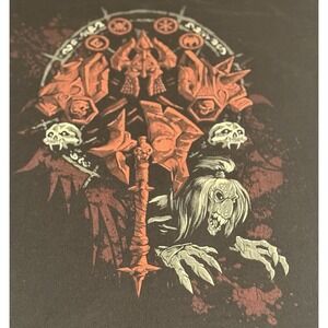 Vintage Jinx World Of Warcraft Death Knight Class Graphic Shirt Size 3XL